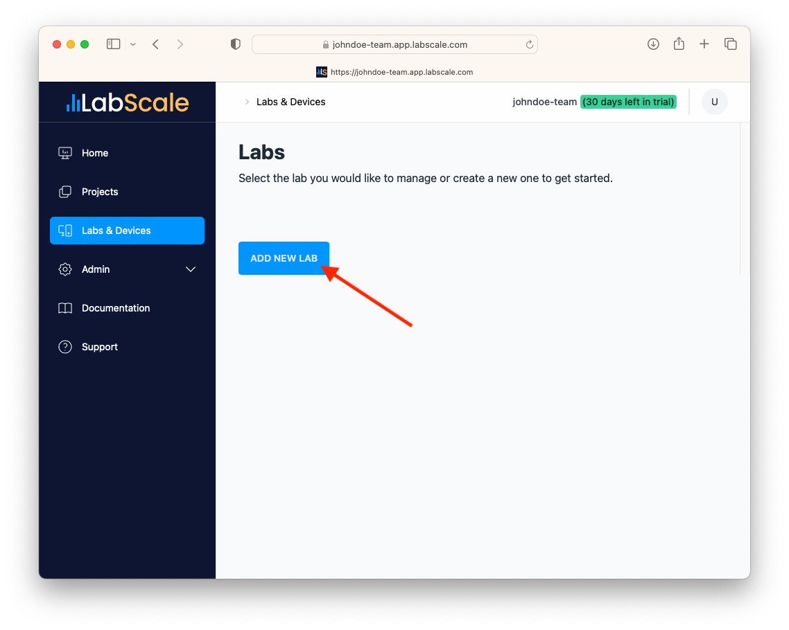 Add Lab